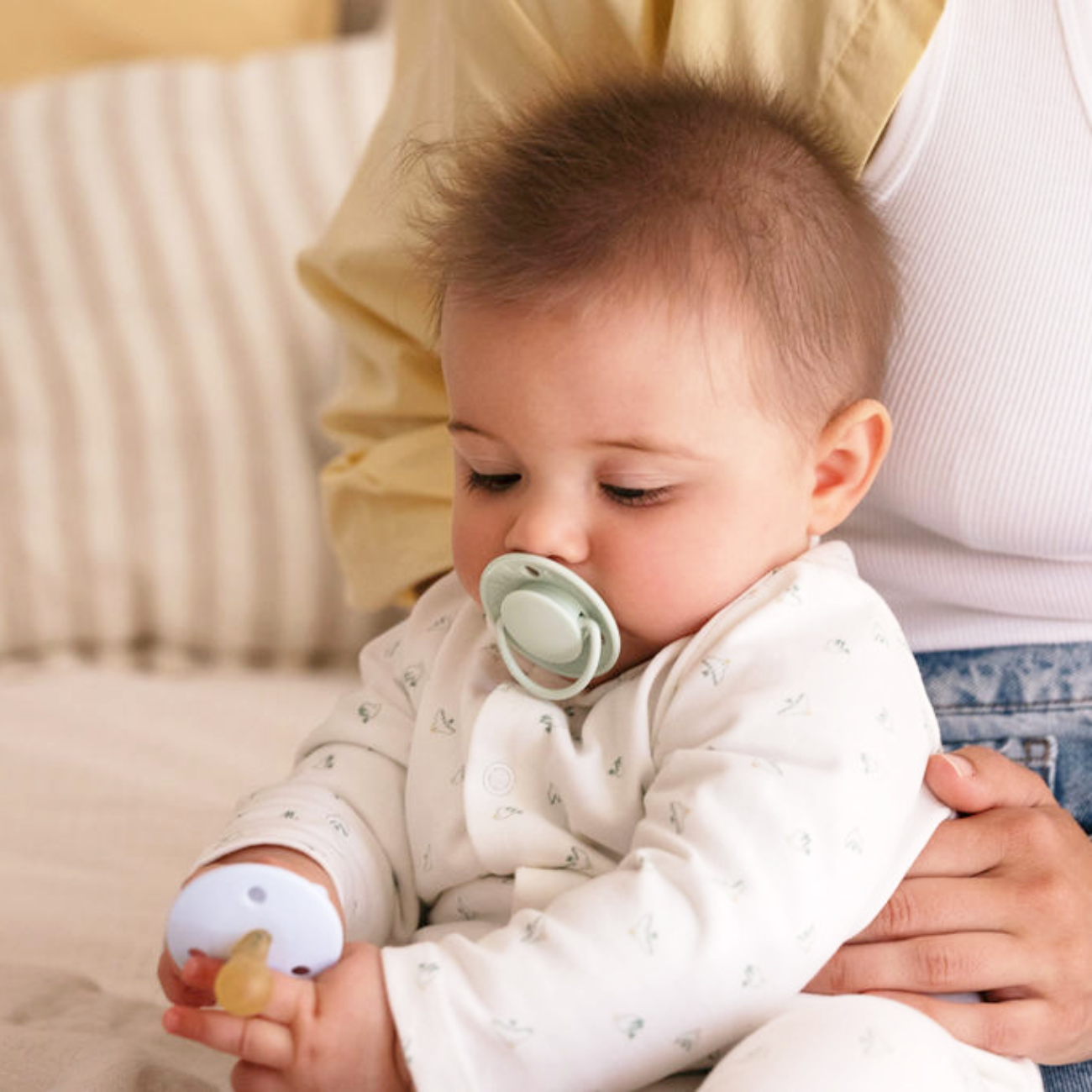 Lote de 2 chupetes redondos