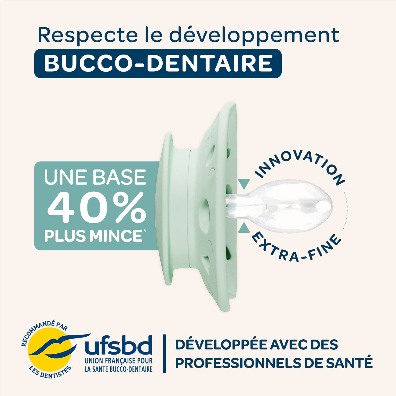 Lote de 2 chupetes anatómicos animales