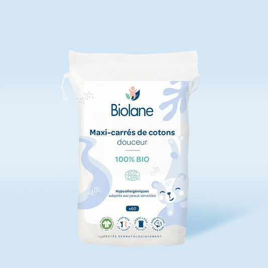 Cuadrados de algodón 100% BIO