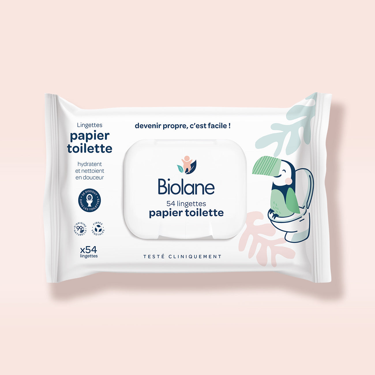 Toallitas de papel higiénico Biolane