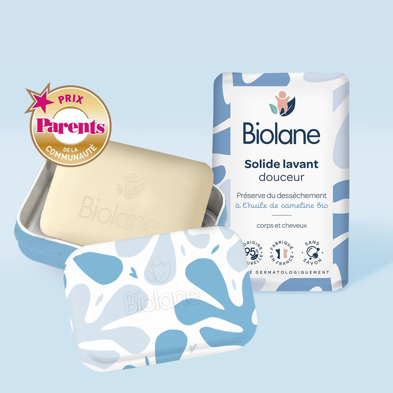 Sólido limpiador suave