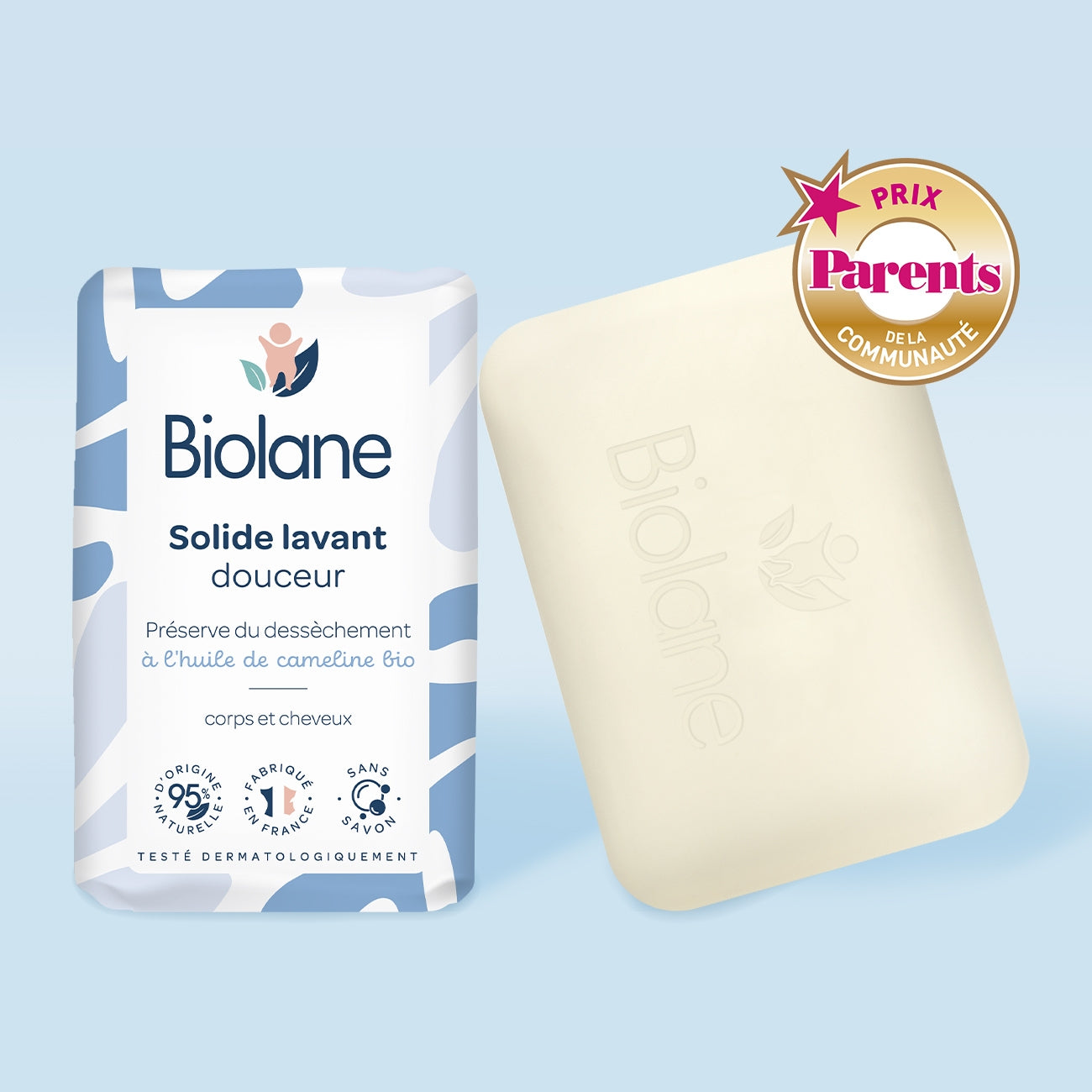 Sólido limpiador suave