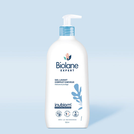 Gel de baño 2 en 1 cuerpo y cabello Biolane Expert