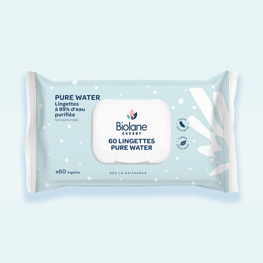 Toallitas Pure Water Biolane Expert