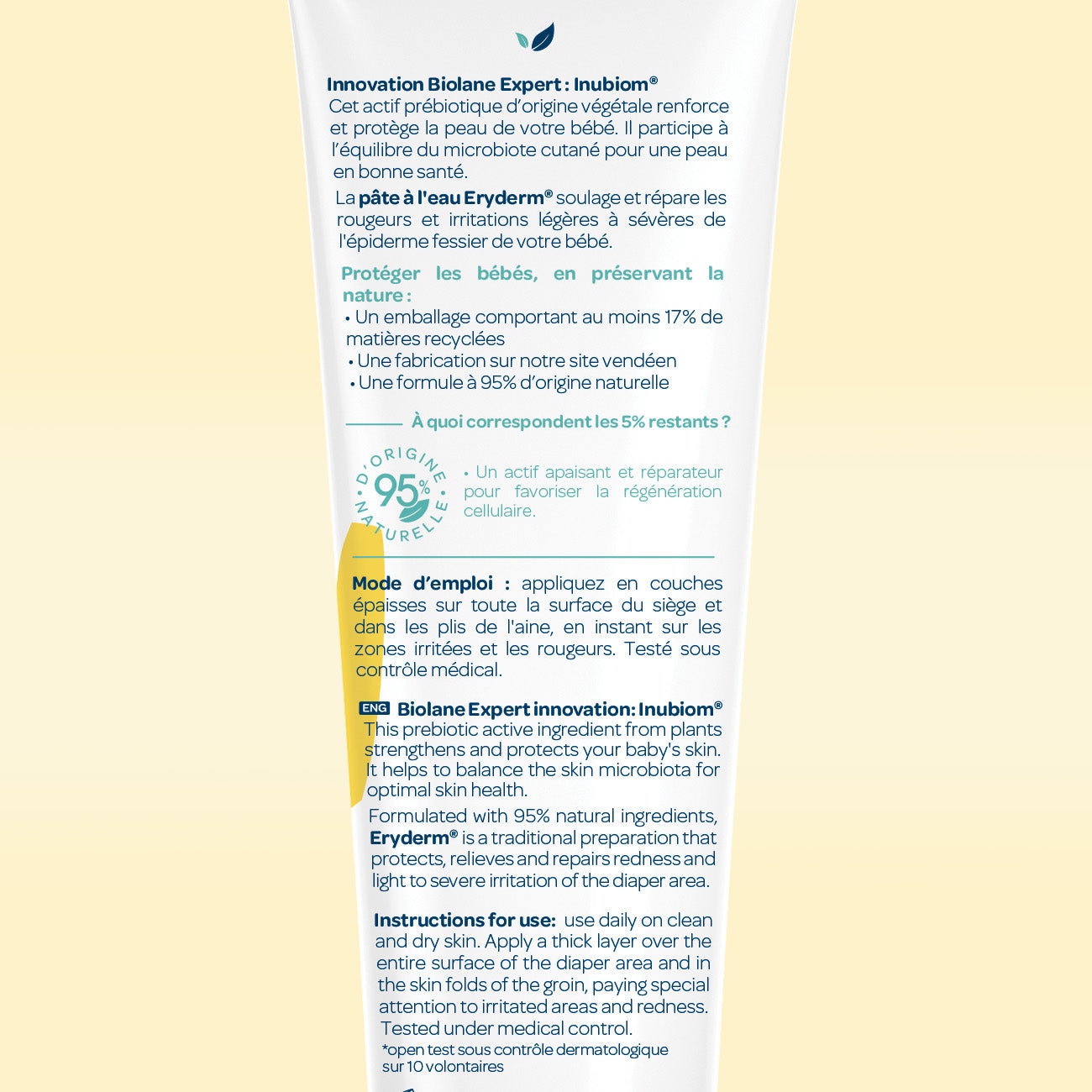 Eryderm® pasta al agua Biolane Expert