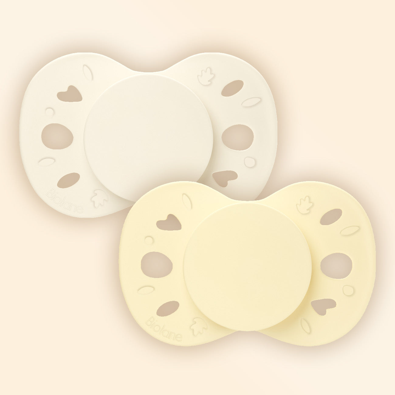 Lote de 2 chupetes anatómicos