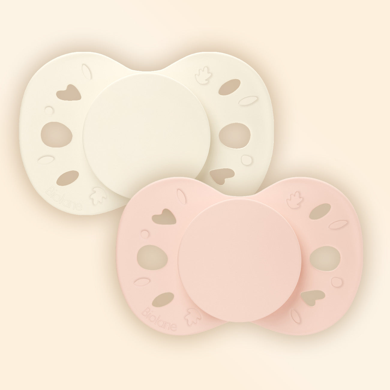 Lote de 2 chupetes anatómicos