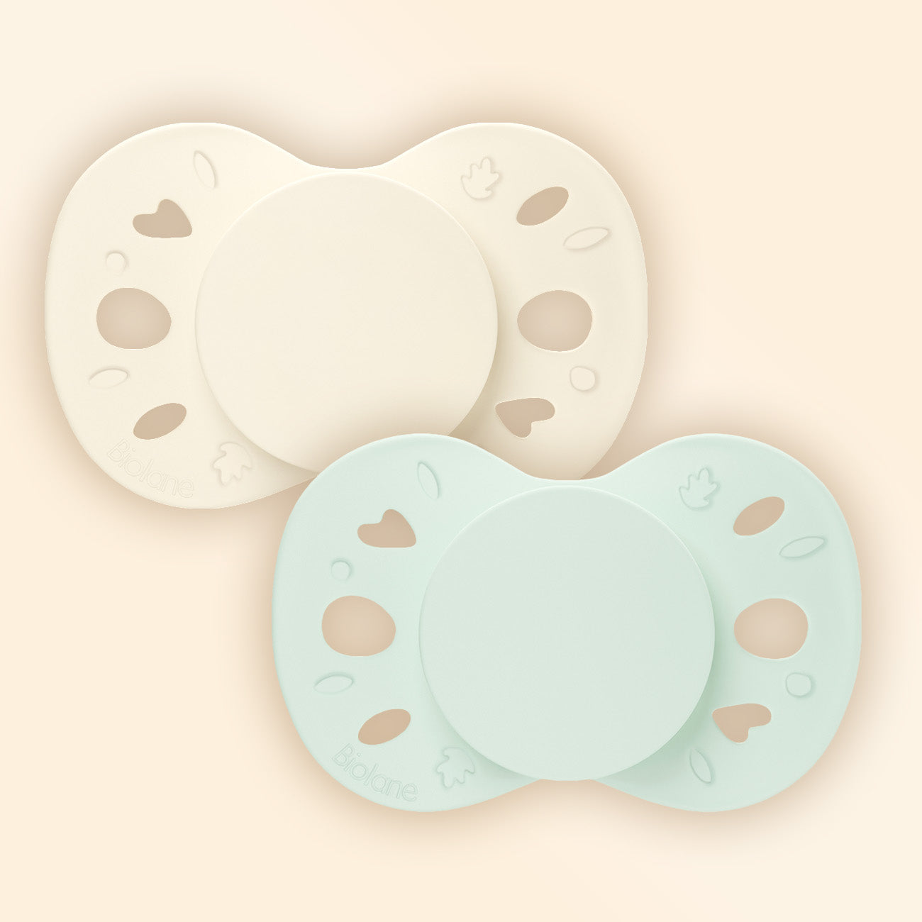 Lote de 2 chupetes anatómicos