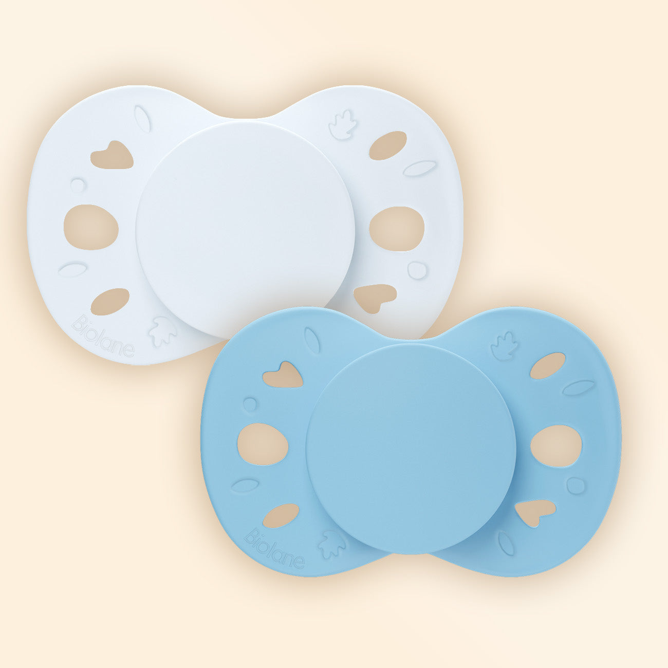 Lote de 2 chupetes anatómicos