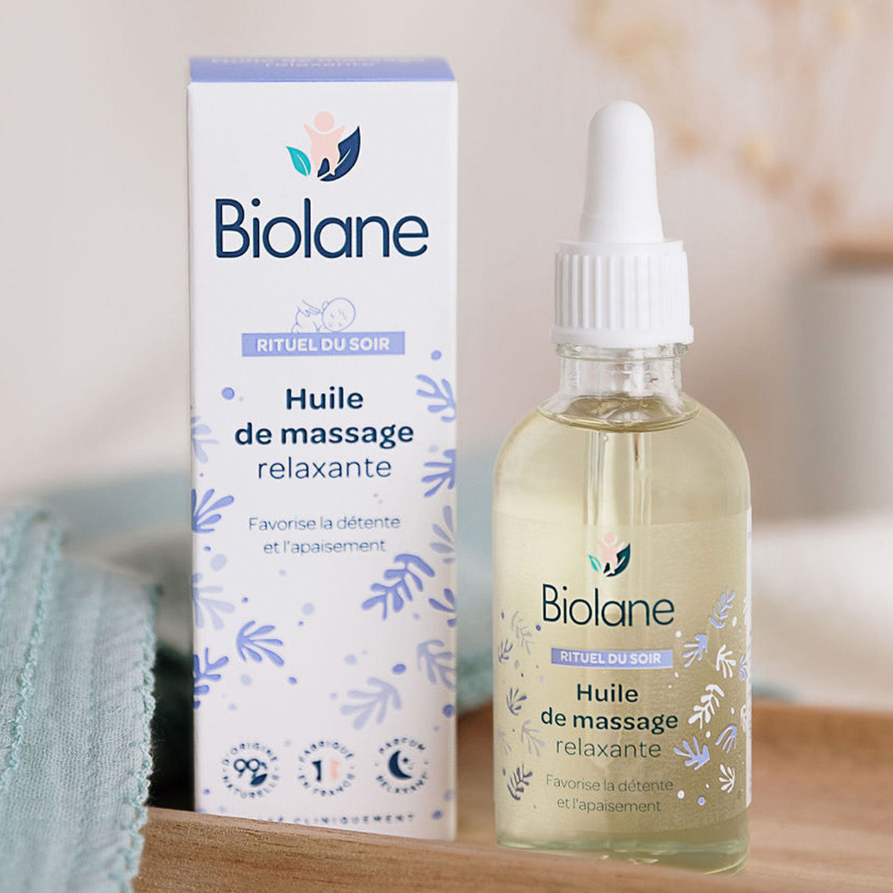 Aceite de masaje relajante