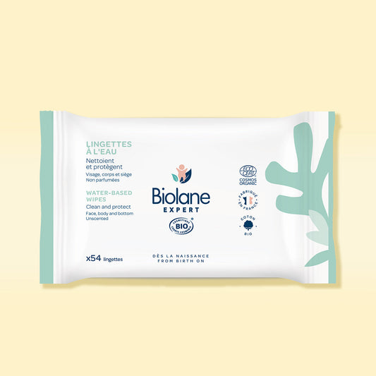 Toallitas de agua certificadas biológicas Biolane Expert