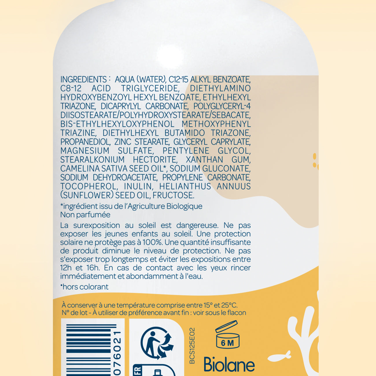 Crema solar SPF50 - 125 ml