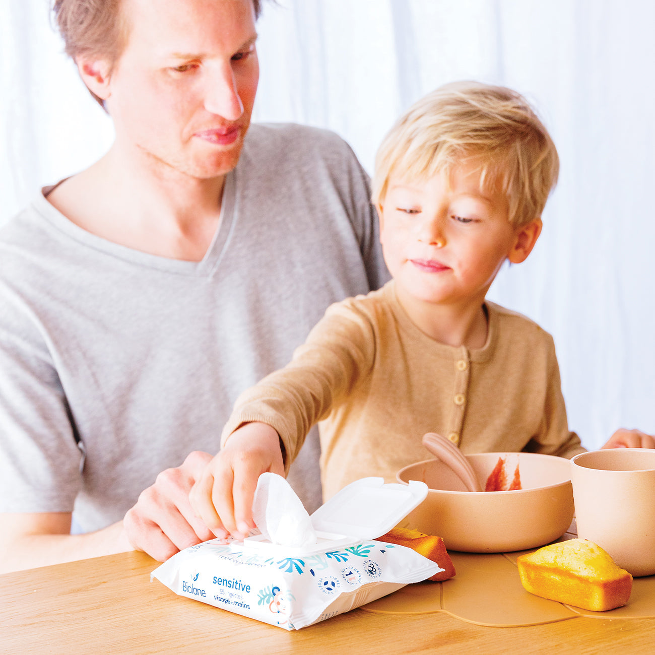 Toallitas Cara y manos sensitive