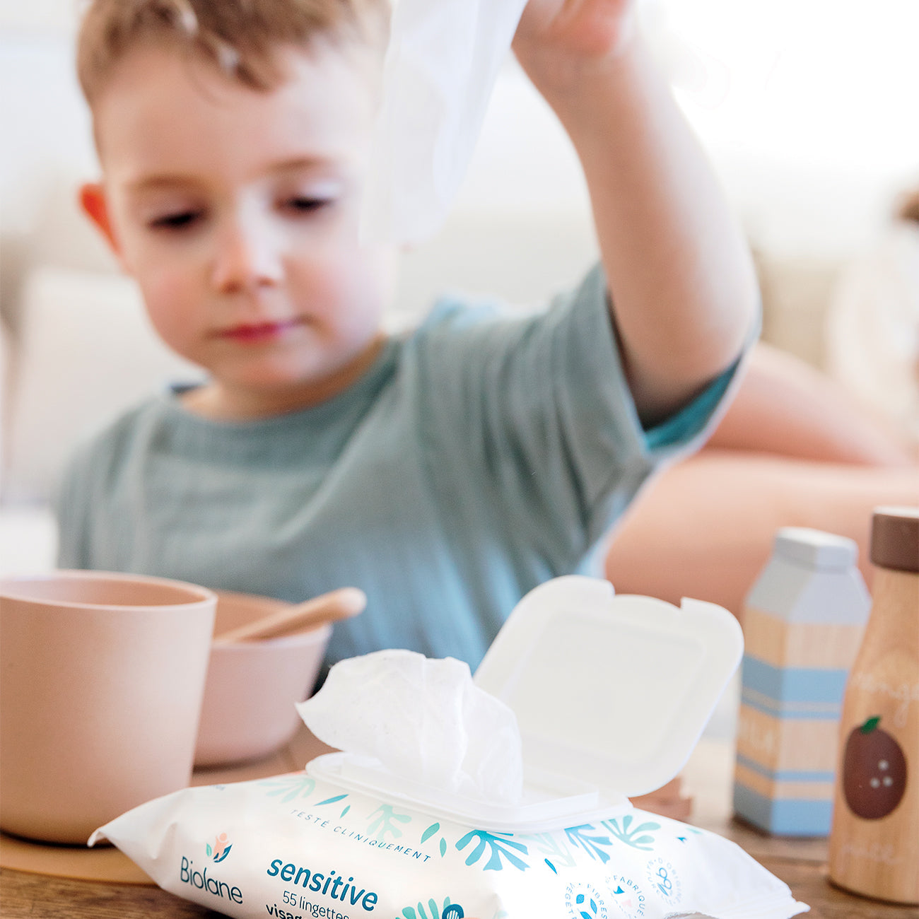 Toallitas Cara y manos sensitive