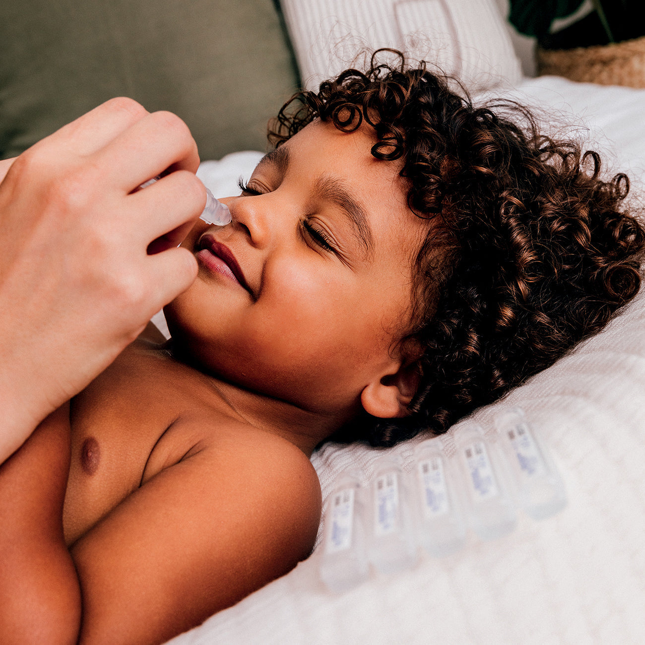 Suero fisiológico en monodosis